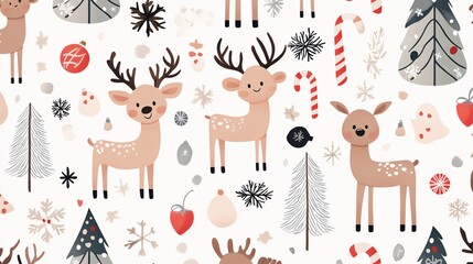 Fototapeta premium Reindeer joy