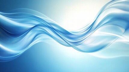 Fototapeta premium Abstract Dynamic 3D Background with Smooth Waves and Shadow Effects