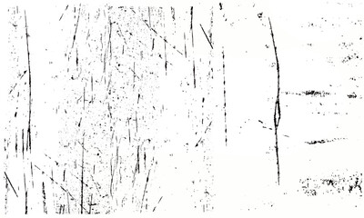 Rough brush strokes with spray texture, art Grunge texture white and black. Metal texture with scratches and cracks,  Hand drawn broken, Vector brush stroke texture. Abstract monochrome vector texture