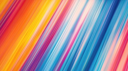 Vibrant Abstract Background with Multicolored Gradient Stripes