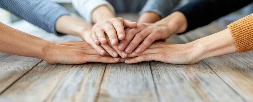 Team spirit - visual representation of teamwork, collaboration, unity, and shared effort, embodying power of collective action, group achievement in focused, dynamic environment.