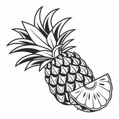 Obraz premium pineapple fruit