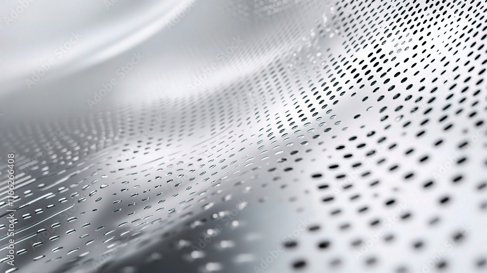 Poster modern abstract silver and white background with subtle patterns
