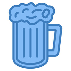 Beer Mug Icon Element For Design