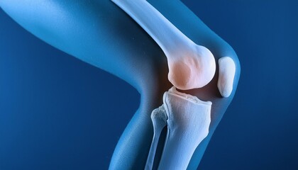 Emphasis on internal compression of the knee joint due to cruciate ligament injury