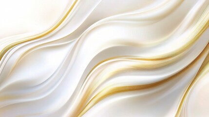 Obraz premium Elegant Abstract Background with Wavy Gold Gradient Lines Design