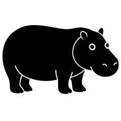 animal, cartoon, hippo, vector, mammal, illustration, wild, rhino, wildlife, hippopotamus, zoo, nature, rhinoceros, art, safari, cute, bear, fun, comic, baby, pig, elephant, drawing, big, funny