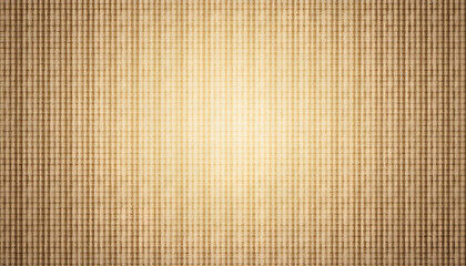 Neutral Burlap Motifs with Subtle Lattice Weaves