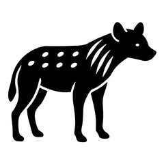 silhouette of a zebra