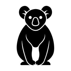panda bear with a heart