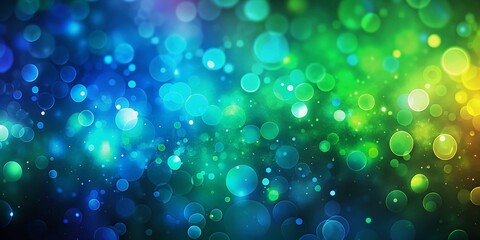 Drone Photography - Dark Blue Green Blurred Shine Abstract Background