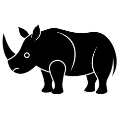 rhino vector illustration