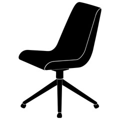 black office chair