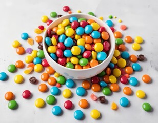 candies in a bowl