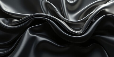 Fototapeta premium Elegant warm black and soft white Satin Gradient: Luxurious Silky Texture for Sophisticated Design, 4K, high quality, ready to add to your design