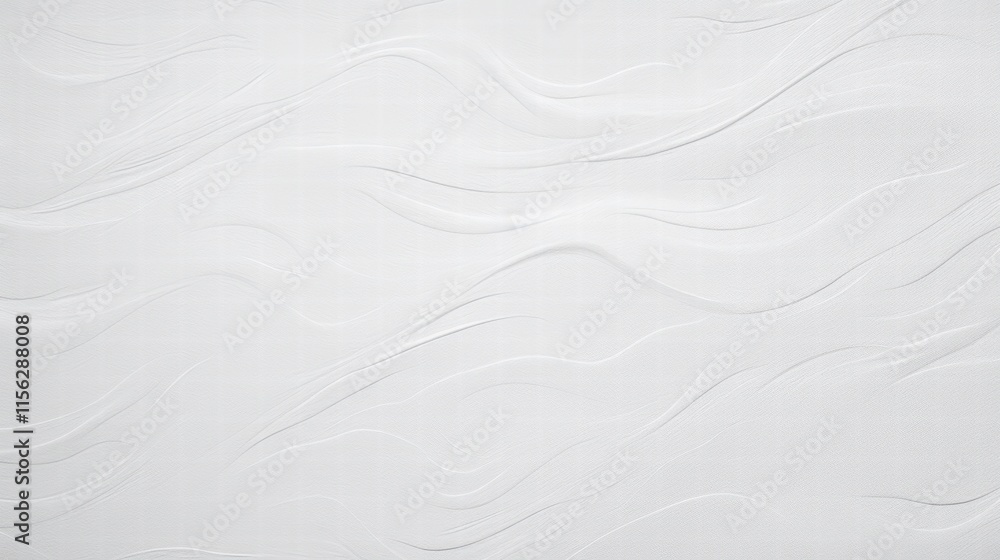 Poster smooth white paper texture background with subtle curved patterns ideal for modern design and artist