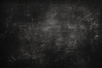 Fototapeta premium Textured Surface with Dust and Scratches on a Matte Black Background Ideal for Photography and Graphic Design Projects
