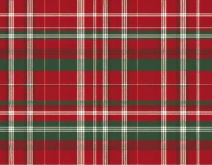 red and green plaid pattern