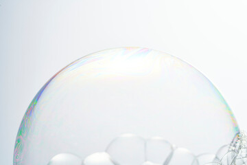 光をまとうシャボン玉 - 幻想的な輝き_024