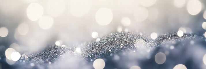 Abstract Background with Glittering Elements Reflecting Light in Soft Focus for Use in Design and Art Projects