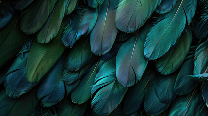 blue and yellow macaw feathers