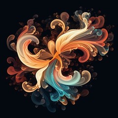 abstract floral background