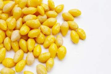 Boiled ginkgo nuts, ginkgo seeds