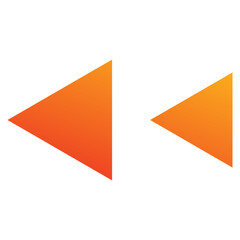 back icon element for design