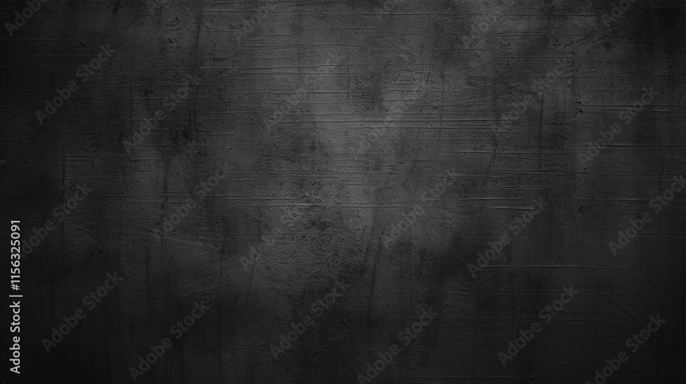 Poster deep textured black metal surface with scratches and unique patterns perfect for backgrounds and des