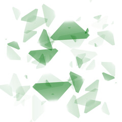 Abstract transparent fragments