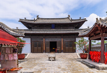 Landscape of Jingyanggang scenic area, Yanggu County, Liaocheng City, Shandong province