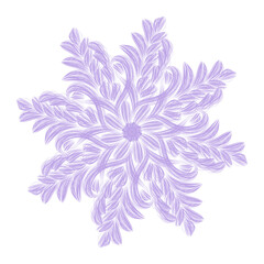 Minimalist modern mandala decoration pattern