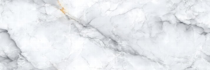 Obraz premium Elegant Panoramic White Background with Subtle Marble Texture and Natural Veining, Ideal for Modern Designs and Creative Projects