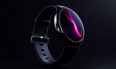 Sleek smartwatch with a modern design and vibrant display.