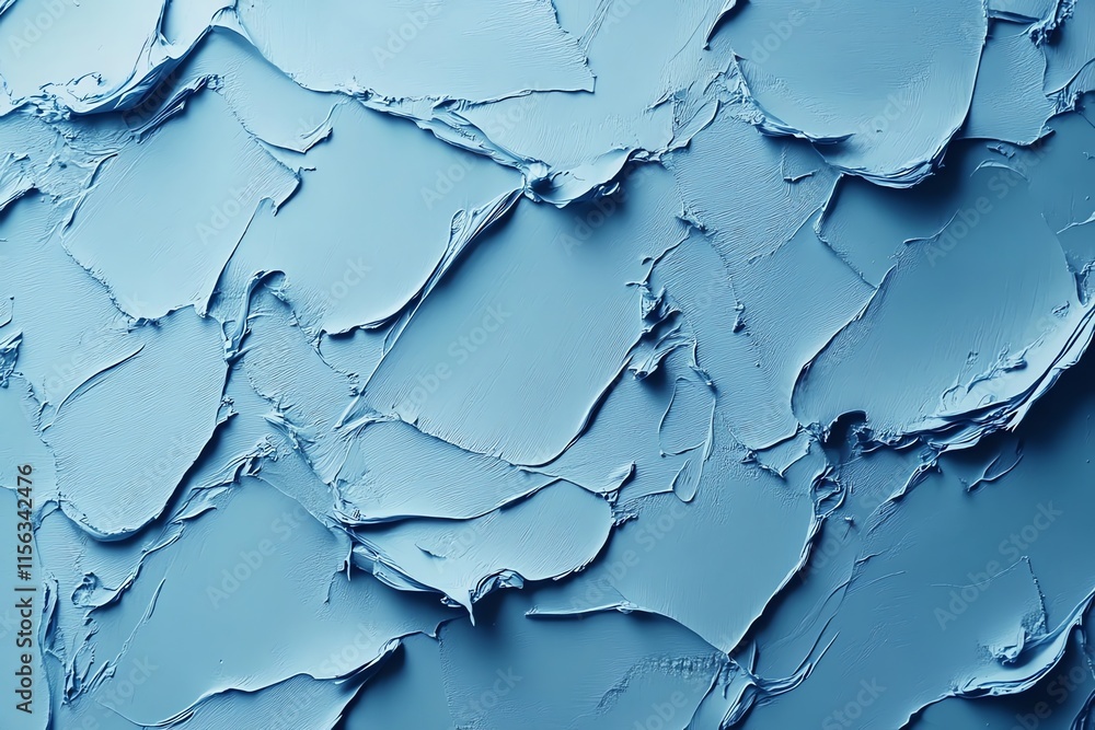 Poster abstract blue textured background with uneven surface.