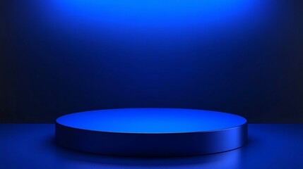 Modern Minimalist Blue Product Showcase