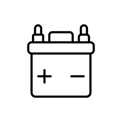 Accumulator Battery icon vector design templates simple and modern concept