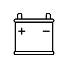 Accumulator Battery icon vector design templates simple and modern concept