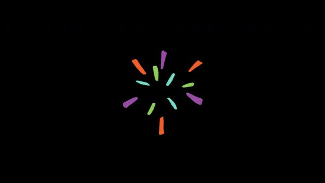 Firecracker animation source to celebrate special days