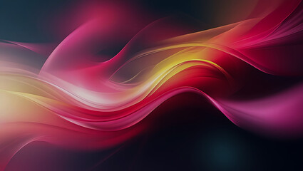 Blur colorful rainbow crystal light leaks on black background.