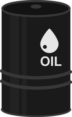 Oil drum Illustration