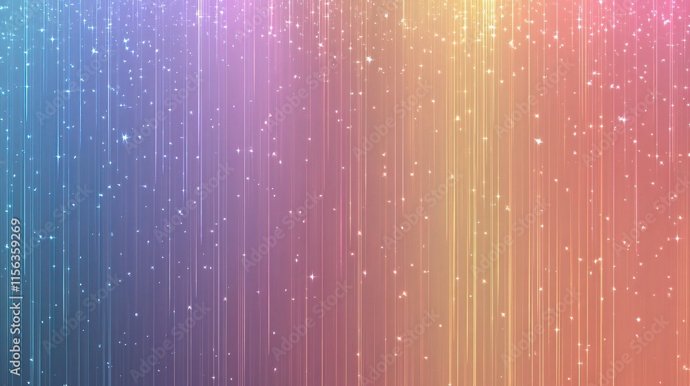 Aufkleber glittering gradient background with hologram effects for design