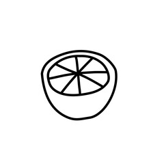 lemon outline