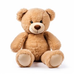 teddy bear on white background,