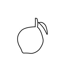 lemon outline