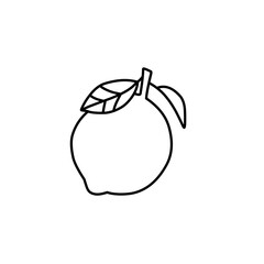 lemon outline