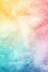 Obraz premium Colorful watercolor texture featuring a rainbow gradient, perfect for creative backgrounds and artistic projects.