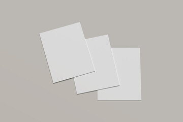 Polaroid Photo Blank Mockup