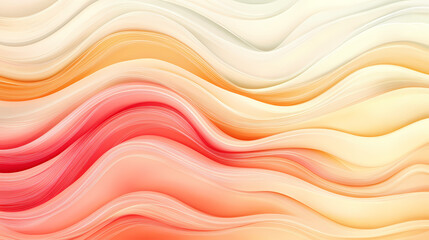 Fototapeta premium Silken transitions smooth gradient waves. Silken. Illustration