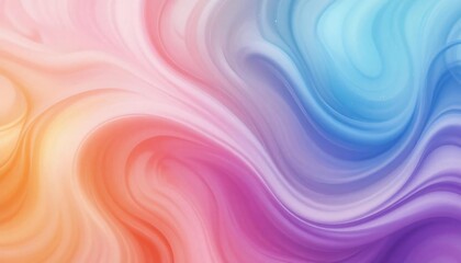 smooth color transitions with soft swirls or liquid-like effects